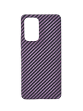 Husa Samsung A53  tip kevlar, slim case, protectie butoane Mov
