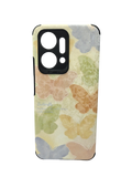 Husa Honor X7a silicon, antisoc, protectie camere si butoane model Opal Butterfly