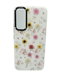 Husa Samsung A34 silicon, model Flowers, protectie camere si butoane