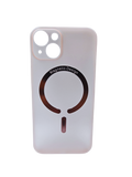 Husa Iphone 13 slimcase , Protectie camere si butoane, MagSafe Roz