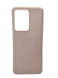 Husa Samsung S20 Ultra silicon subtire, slim case, protectie butoane Roz