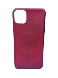 Husa Iphone 11 Pro Max silicon, slim case , protectie butoane Visiniu