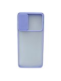 Husa Samsung S20 Plus silicon, protectie camera glisabila, spate matuit anti zgarieturi Lila