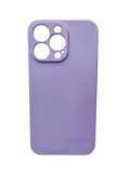 Husa Iphone 13 Pro silicon , protectie butoane ,interior material textil Lilla
