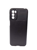 Husa Motorola G41 silicon, protectie camere si butoane, textura carbon Negru