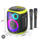 Boxa HopeStar Party 130 ,120W Putere cu microfon Wireless, Baterie 22000 mAh Negru