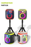 Boxa HopeStar Party 130 ,120W Putere cu microfon Wireless, Baterie 22000 mAh Negru