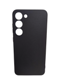 Husa Samsung S23  silicon subtire , slim case , protectie camera Negru