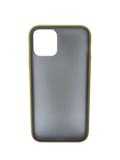 Husa Iphone 11 Pro silicon, spate matuit , protectie butoane Verde