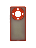 Husa Honor Magic 5 Lite silicon, spate matuit antizgarieturi, protectie camera si butoane Rosu