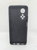 Husa Honor X7 silicon moale , protectie camere si butoane, interior material textil Negru
