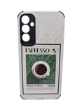 Husa Samsung A34 silicon, antisoc , protectie butoane model Espresso