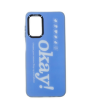 Husa Samsung A13  silicon, model Okay!, protectie camere si butoane Albastru
