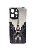 Husa Xiaomi Redmi 12 silicon, antisoc, protectie camere si butoane model Tour Eiffel