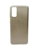 Husa Samsung S20 silicon, slim case, protectie camere si butoane Auriu