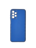 Husa Samsung A13  piele ecologica, protectie camere, margini anti alunecare Albastru