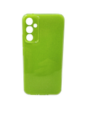 Husa Samsung A34 silicon model cu sclipici, protectie camere Verde