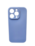 Husa Iphone 13 Pro silicon moale , protectie camere ,interior material textil Lilla