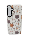 Husa Samsung S24 Plus silicon, model Cats, protectie camere si butoane