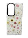 Husa Samsung S24 Ultra  silicon model Flowers, protectie camere si butoane