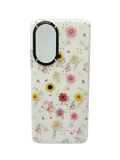 Husa Oppo A58 silicon, model Flowers, protectie camere si butoane