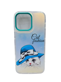 Husa Iphone 14 Pro Max silicon model Cat , cameleon , protectie camera