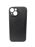 Husa Iphone 15 ,silicon subtire skin carbon , negru