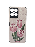 Husa Honor X8 silicon, antisoc, protectie camere si butoane model Tulip