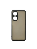 Husa Oppo A98 silicon, spate matuit antizgarieturi, protectie camere si butoane Negru