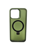 Husa Iphone 15 Pro Max Premium Anti Zgarieturi si suport telefon Verde