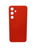 Husa Samsung S24 Plus  silicon moale , protectie butoane, interior material textil Rosu