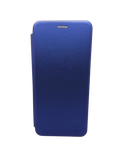 Husa Huawei pentru orice model, tip carte din piele ecologica, protectie 360 Albastru