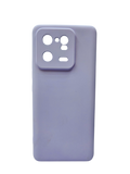 Husa Xiaomi 13 Pro silicon moale, protectie camere si butoane, interior material textil Lila