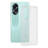 Husa Oppo A78 silicon clear case, protectie camere si butoane Transparent