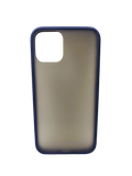 Husa Iphone 11 Pro silicon, spate matuit , protectie butoane Albastru