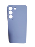 Husa Samsung S22 silicon , protectie butoane, interior material textil Lila