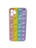Husa Iphone 11 Pro Max silicon moale, Pop It , protectie camere Multicolor