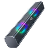 Boxa portabila wireless cu lumini RGB Hoco BS49 Bluetooth USB AUX Negru