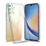 Husa Samsung A34 din silicon ,  clear case,protecite camere si butoane Transparenta