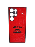 Husa Samsung S23 Ultra design 3D Supra , protectie butoane Rosu