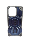 Husa Iphone 14 Pro Max UAG Armor Premium Protection Fribra Carbon ,MagSafe, AntiSoc Albastru
