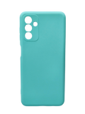 Husa Samsung A04s silicon moale, protectie camere ,interior material textil Turcoaz