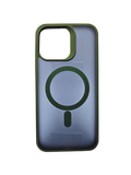 Husa Iphone 15 Pro Max Premium , Mag Safe, AntiZgarieturi si Anti Soc Verde