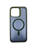 Husa Iphone 15 Pro Premium , Mag Safe, AntiZgarieturi si Anti Soc Verde