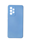 Husa Samsung A53  silicon moale, protectie camere ,interior material textil Bleo