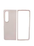 Husa Samsung Z Fold 4  fullcover din plastic, protectie camere, Roz