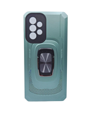 Husa Samsung A33  silicon si plastic , suport inel rotativ , protectie camera Verde