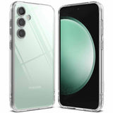 Husa Samsung S23 FE  silicon clear case, protectie camere si butoane Transparent