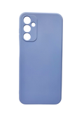 Husa Samsung A14 silicon , protectie butoane, interior material textil Lila