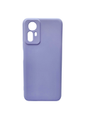 Husa Xiaomi Redmi Note 12s silicon moale, protectie camere si butoane, interior material textil Lila